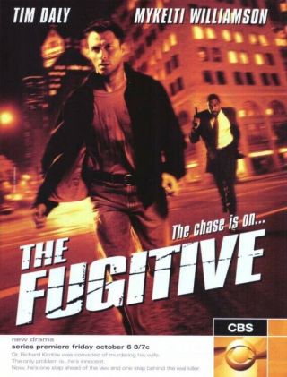 The Fugitive 2000 Complete Tv Series Dvd Tim Daly Rare All Episodes