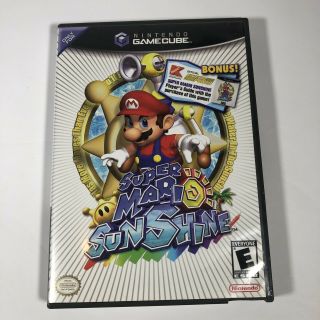 Mario Sunshine CIB Complete & Rare Kmart Edition Nintendo GameCube 3