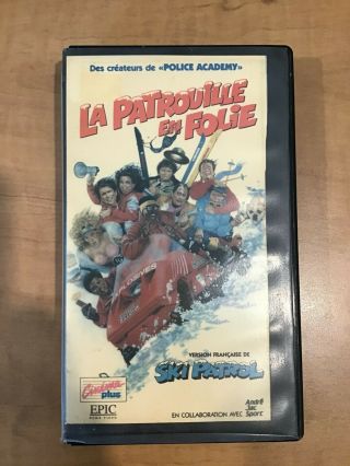 La Patrouille En Folie - Vhs - Film Culte Très Rare En Français