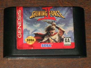 Shining Force Ii Sega Genesis Game Rare Authentic