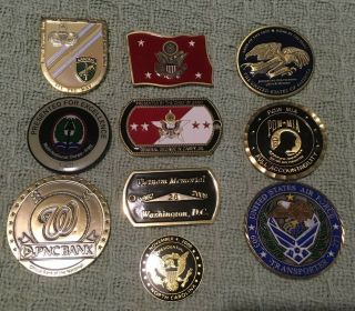 Vintage Rare Us Army Special Forces Military Challenge Coin Police Leo Airborne