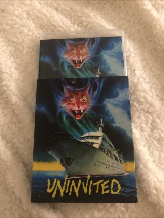 Uninvited (blu - Ray Disc,  Vinegar Syndrome,  Rare Oop Slipcover,  Limited Edition