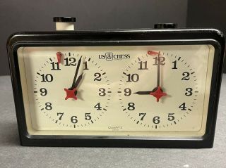 Rare Vintage Chess Clock Timer Us Federation By Seiko Model Nqz135ka Japan Made