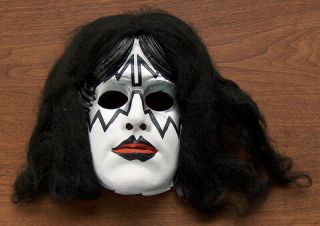 Estate Find Rare 1978 Vintage Aucoin Kiss Ace Frehley Halloween Mask