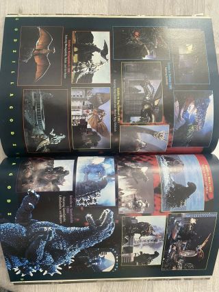 The Official Godzilla Compendium A 40 Year Retrospective by M.  Cerasini Rare 3