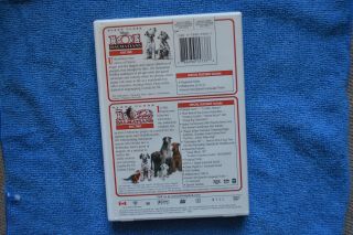 101 Dalmatians & 102 Dalmatians RARE Glenn Close Disney 2 - pack DVD with insert 2
