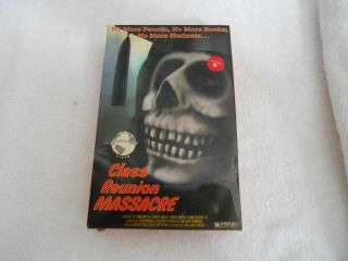 Rare Class Reunion Massacre Continental Video Horror/slasher Beta Format