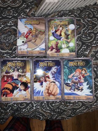 (5 Rare DVD’s) One Piece: Season 3 - Voyage 1,  2,  3,  4,  & 5 (2010,  2 - Disc) Anime 3
