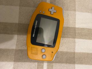 Nintendo Game Boy Advance Rare Orange Comes With Pokémon Red