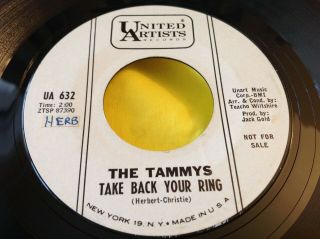 Rare 1963 Girl Soul Group 45 : The Tammy 
