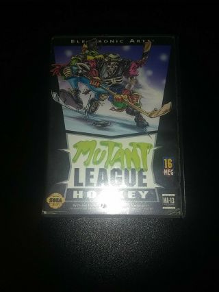 Mutant League Hockey (sega Genesis,  1994) Rare Very