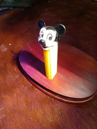 Rare Vintage Mickey Mouse Pez Dispenser No Feet Disney Productions