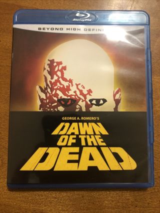 Dawn Of The Dead (blu - Ray Disc,  2007) Rare George A.  Romero 1978 Zero Scratches