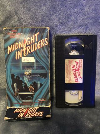 Midnight Intruders Even Steven Productions Vhs Rare Htf