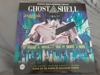 Ghost In The Shell Laserdisc 1996 Anime Movie Pioneer Manga Video Bilingual Rare