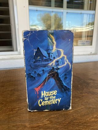 House By The Cemetary Rare Horror Vhs