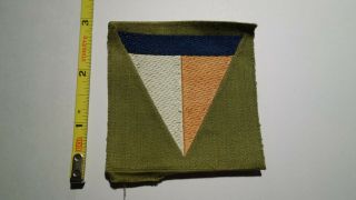 Extremely Rare Wwi 3rd Infantry Division Liberty Loan Loan Style Patch.  Rare