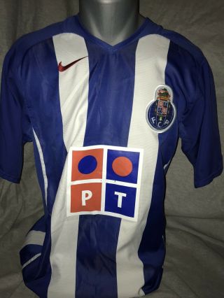 Fc Porto Home Shirt 2005/06 Mccarthy 9 Medium Rare And Vintage
