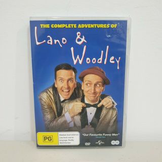 The Complete Adventures Of Lano & Woodley Dvd Rare Oop Comedy,  Postage