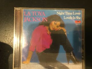 Rare Cd Latoya Jackson Self Titled Night Time Lover If You Feel The Funk Polydor