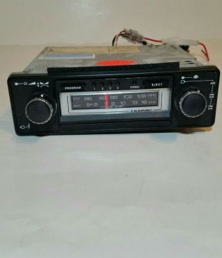 Rare Blaupunkt Cr - 4091 Am/fm Stereo Car Radio,  8 - Track Tape Player Vintage