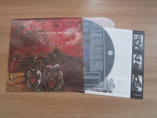 Dio - Lock Up The Wolves 11 Tracks Rare 1990 Korea Orig Lp Nm W/insert