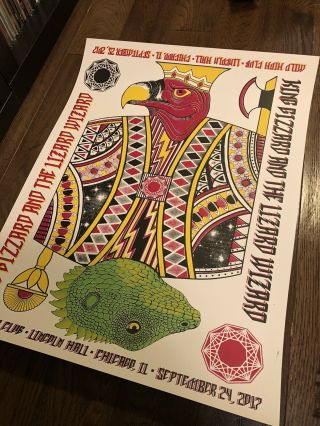 King Gizzard And The Lizard Wizard Tour Poster Rare Mild High Club 2