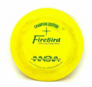Innova Firebird Ce Champion Edition 170g 8/10 Rare Pfn Oop Disc Golf Patent 