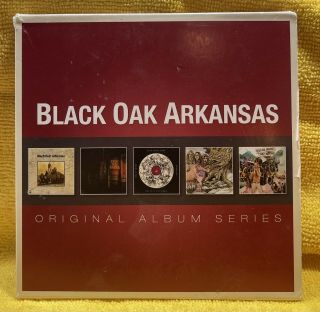 Black Oak Arkansas Album Series 5 Cd Set Rhino Entertainment Rare Oop