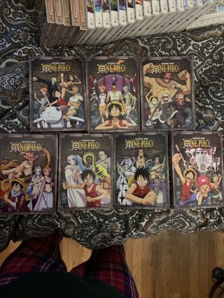 (7 Rare Dvds) One Piece: Season Two - Voyage 1,  2,  3,  4,  5,  6,  & 7 (2010) Anime