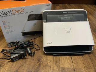 Neat Company Neatdesk Desktop Scanner And Digital Filing (no Cd) Good Con Rare