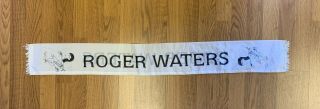 Roger Waters Official Futbol Scarf Rare Pros & Cons Of Hitchhiking Vintage