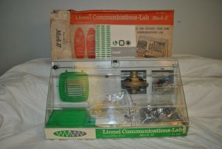 Rare Lionel Postwar 1962 " Lionel Engineering Series " Communications Lab