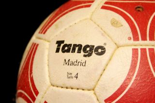Adidas Soccer Match Ball Football Fifa World Cup Tango Madrid S4 Red Rare