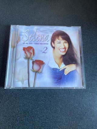 Selena All My Hits Volume 2 Todos Mis Exitos Cd With Locket Rare