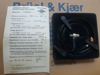 BRUEL & KJAER (Brüel&Kjær) Accelerometer Type 8309 Very Rare 2