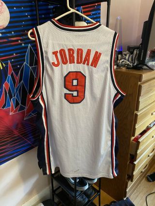 Michael Jordan 1992 USA “Dream Team” Olympics Vintage/ Rare Champion Jersey s52 3