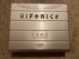 Hifonics Zeus Z400 200 Watts X2 Audio Car Amp Old School Rare