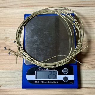 Kcnc Titanium Brake & Shifter Cables Road Bike - Rare - 25 Grams