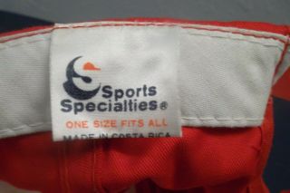 Vintage Kansas City Chiefs Hat Cap Snap Back Sports Specialties Script 