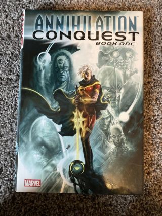 Annihilation: Conquest Book 1 Hardcover Unread Marvel Comics Rare