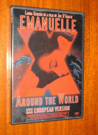 Emanuelle Around The World Dvd European Version Rare Laura Gemser