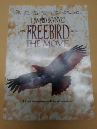 1996 Lynyrd Skynyrd Freebird The Movie " Invitation " Rare Vg