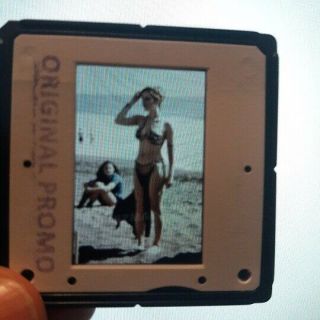 2 Star Wars - Carrie Fisher - Bikini - Sexy - Most Rare Promo - Slides - 35mm - Mn - Sh.