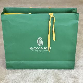 RARE Authentic Goyard XXL Size Green Shopping Gift Tote Bag 23 x 19.  5 x 6 2