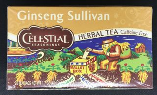Phish Jim Pollock Celestial Seasonings Ginseng Sullivan Tea Rare
