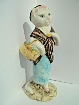 Susan White Cat Beswick Beatrix Potter Figurine Rare Feline Royal Doulton Plc