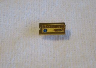 Blockbuster Video Lapel Pin - 10 Year Employee Anniversary Pin Very Very Rare