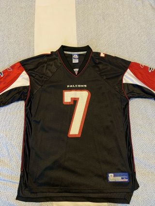 Nfl Reebok Atlanta Falcons Michael Vick Black Football Jersey Size Large Rare