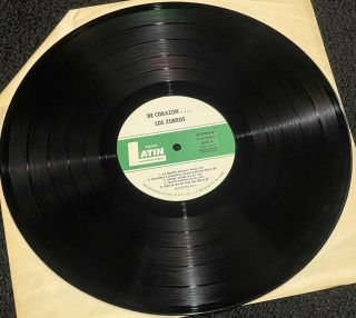 Los Zorros - “De Corazon” RARE Pressing 12” Vinyl Record LP 3